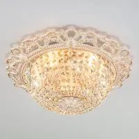 Потолочная люстра 3298 3298/5 белый с золотом
