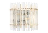 Бра Crystal Lux AURELIO AP2 GOLD+CHROME/TRANSPARENT