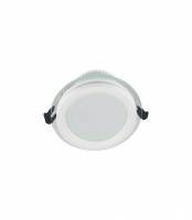 Встраиваемый светильник Lumina Deco Saleto LDC 8097-ROUND-GL-9WSMD-D120 WT