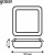 Точечный светильник Frameless 968511209