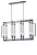 Люстра Crystal Lux TOMAS SP8 L1000 CHROME