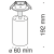 Потолочный светильник Maytoni C018CL-01B