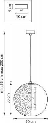 Подвесной светильник Fermo 724262