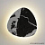 Бра Crystal Lux BILBAO AP10W LED D300 BLACK