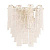 Бра Crystal Lux RICARDO AP3 BRASS