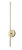 Поворотный настенный светильник Crystal Lux VERDE AP L700 GOLD
