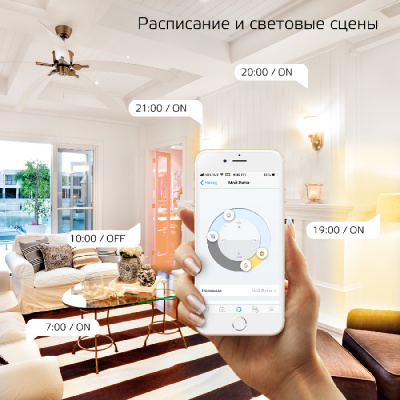 Лампочка светодиодная филаментная Smart Home 1200112