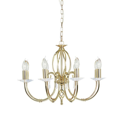 Люстра Elstead Interior AG8 POL BRASS