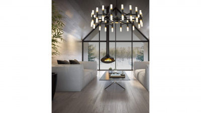 Подвесной светильник Lumina Deco Richmond LDP 6035-36 BK+GD