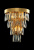 Бра Crystal Lux ABIGAIL AP3 GOLD/AMBER Бра Crystal Lux ABIGAIL AP3 GOLD/AMBER