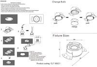 Светильник встраиваемый Crystal Lux CLT 050C1 WH-CH