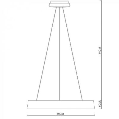 Подвесной светильник Corona A6250SP-1WH