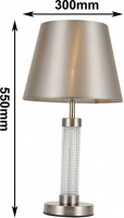 Интерьерная настольная лампа Velum 2906-1T
