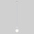 Подвесной светильник Bubble Long 50158/1 белый